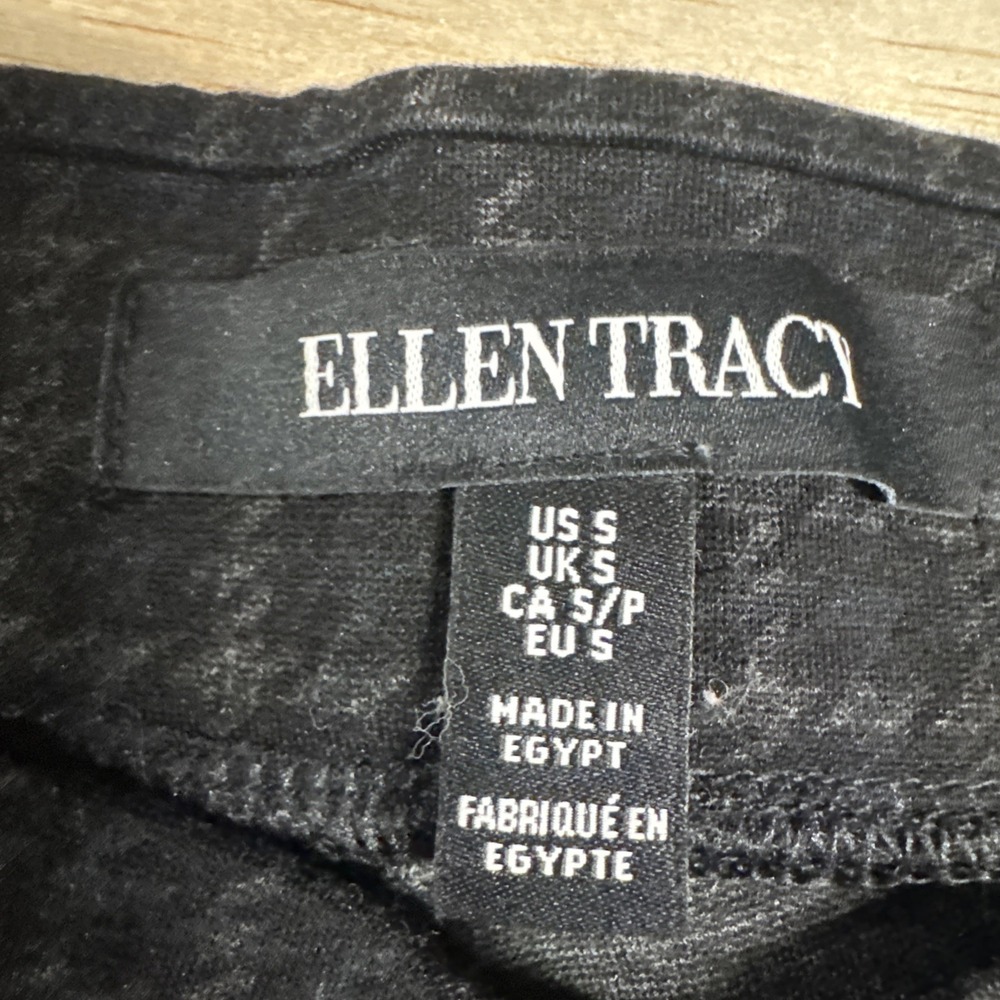 Ellen Tracy Pants Slim Leg Pull On Ankle‎ Houndstooth  Small - Picture 4 of 6